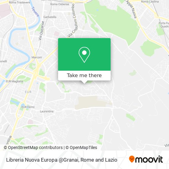 Libreria Nuova Europa @Granai map