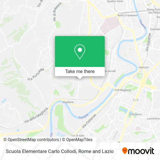 Carlo Collodi Elementary School map