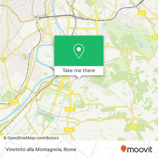 Vinotinto alla Montagnola map