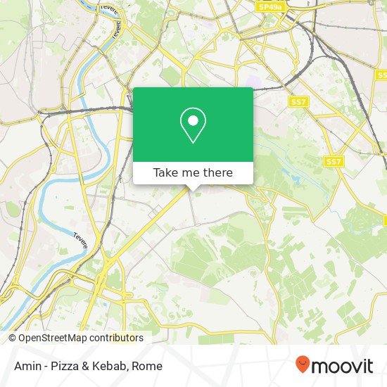 Amin - Pizza & Kebab map