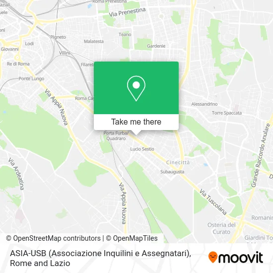 ASIA-USB (Housing Tenants Association) map