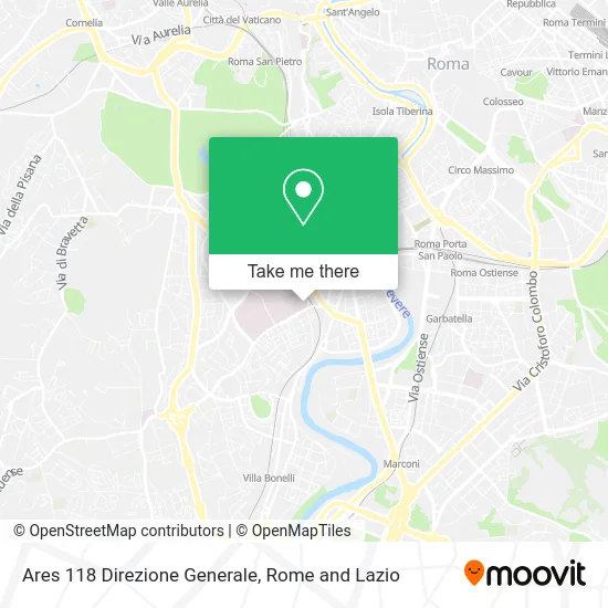 Ares 118 General Directorate map