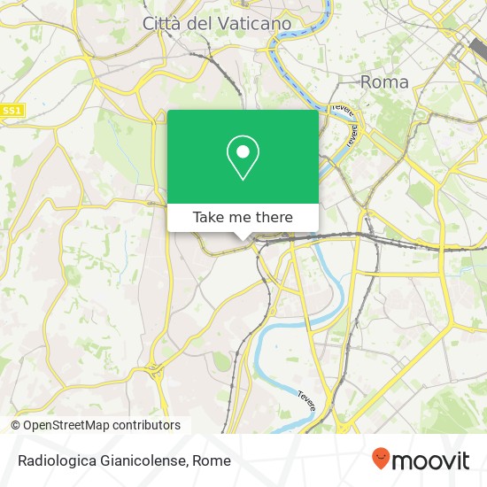 Radiologica Gianicolense map