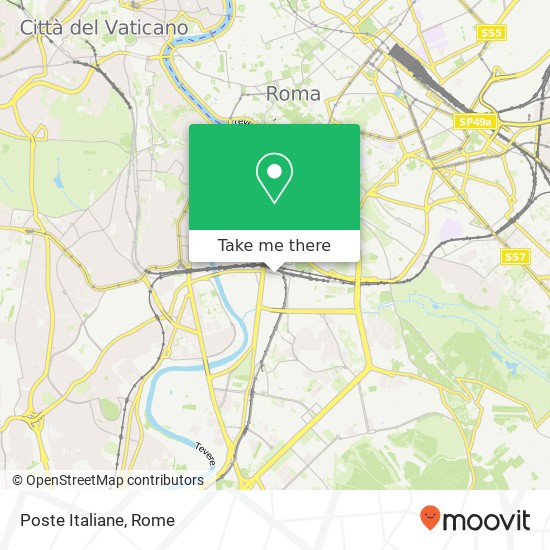 Poste Italiane map