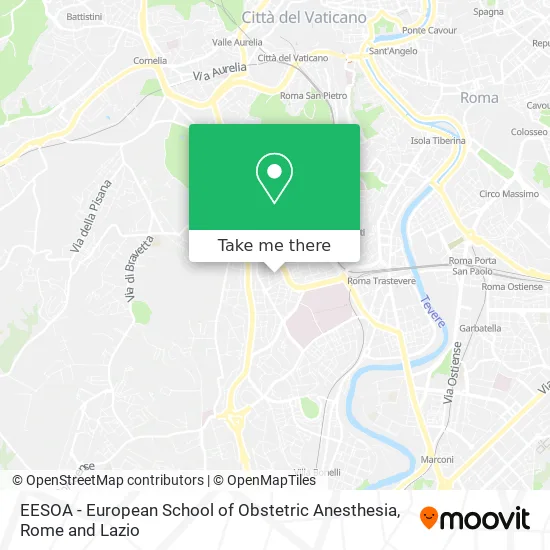 EESOA - European School of Obstetric Anesthesia map