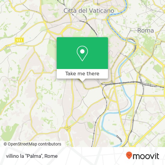 villino la "Palma" map