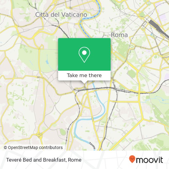 Teveré Bed and Breakfast map