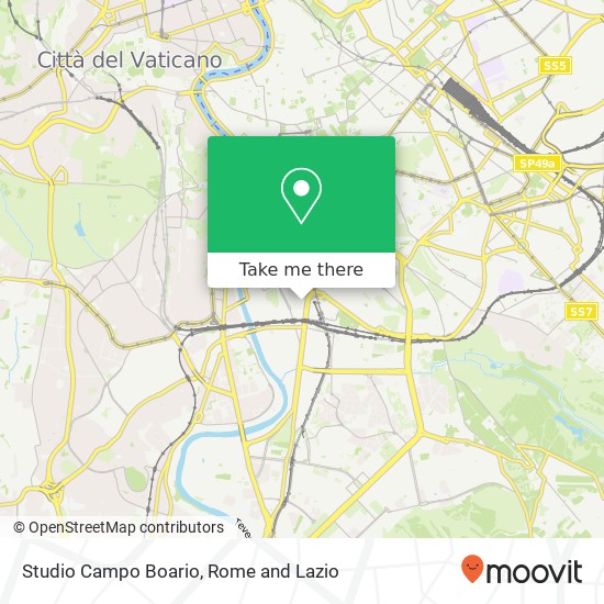 Studio Campo Boario map