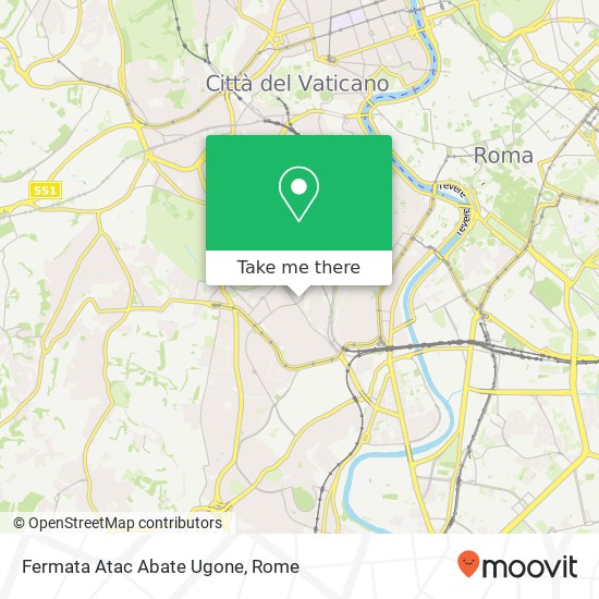 Fermata Atac Abate Ugone map