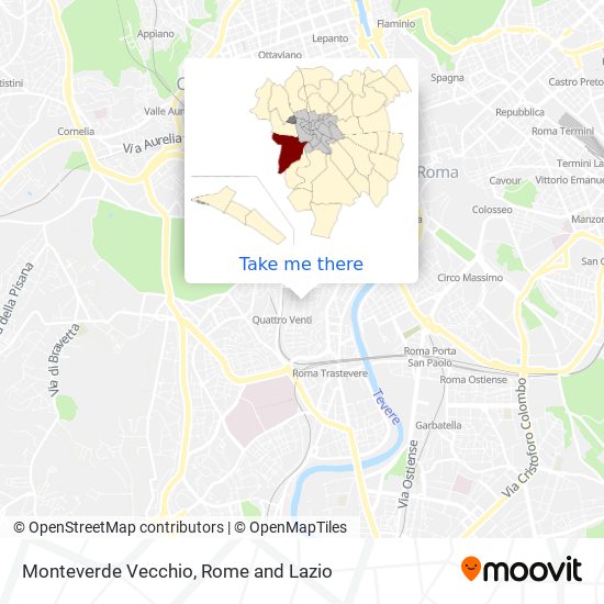 Monteverde Vecchio map