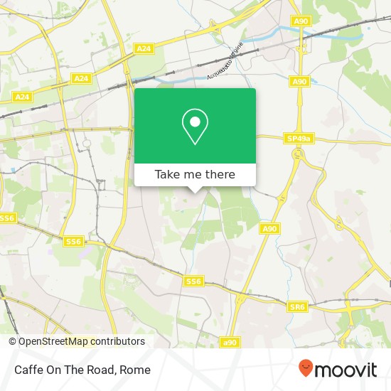 Caffe On The Road map