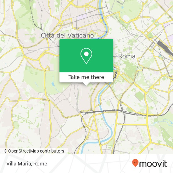 Villa Maria map