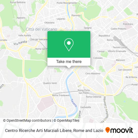 Centro Ricerche Arti Marziali Libere map
