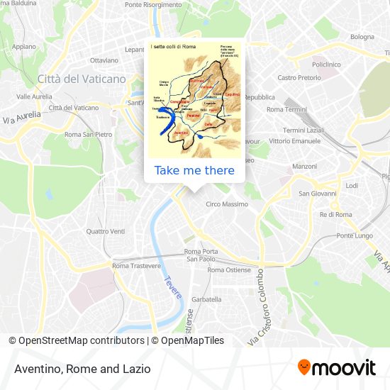 Aventino map
