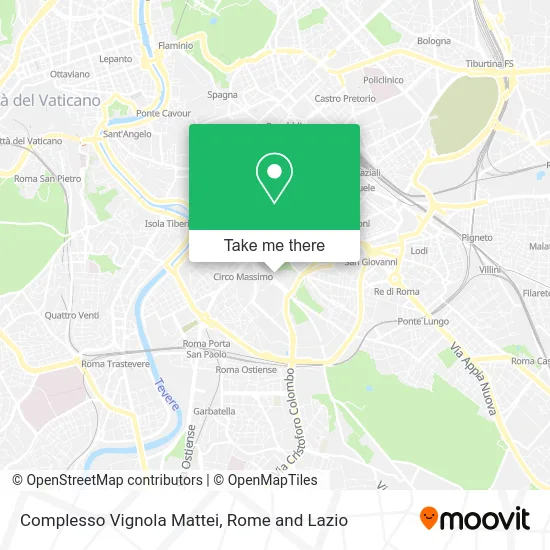 Complesso Vignola Mattei map