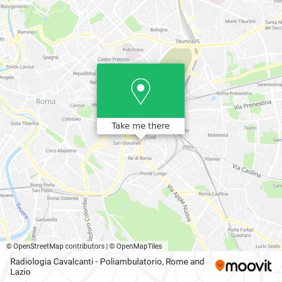 Radiologia Cavalcanti - Poliambulatorio map