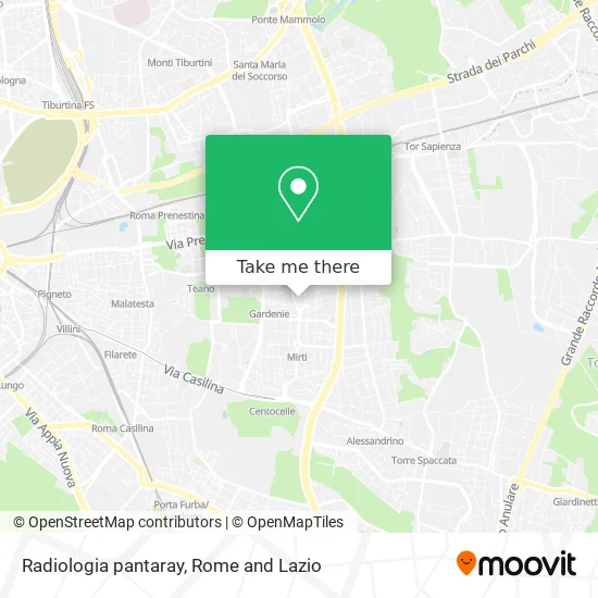 Radiologia pantaray map