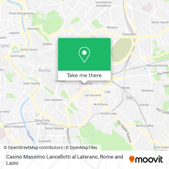 Casino Massimo Lancellotti al Laterano map