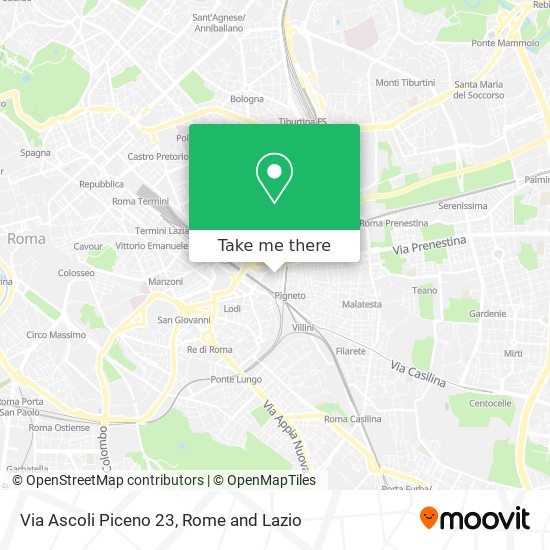 Via Ascoli Piceno 23 map