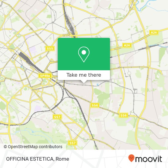 OFFICINA ESTETICA map