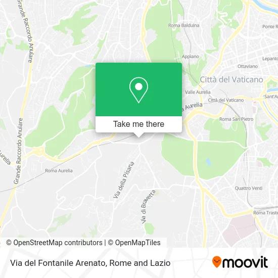 Fontanile Arenato Street map