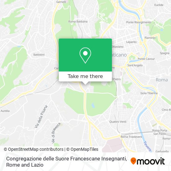 Congregazione delle Suore Francescane Insegnanti map