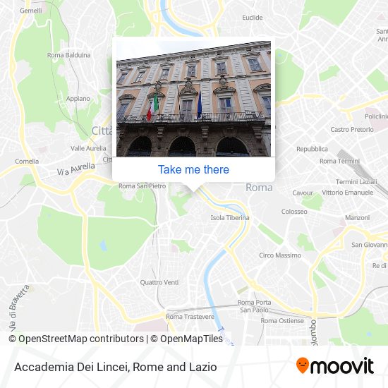 Accademia Dei Lincei map