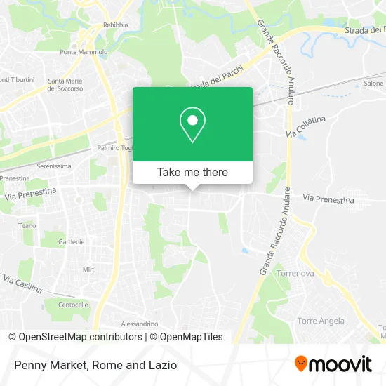 Penny Market map
