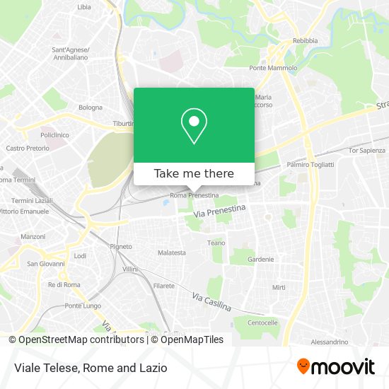 Viale Telese map
