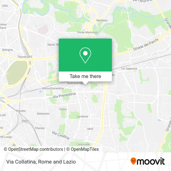 Collatina Street map