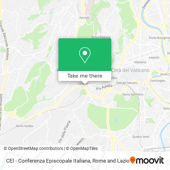 CEI - Conferenza Episcopale Italiana map