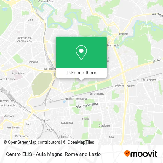 ELIS Center - Main Hall map