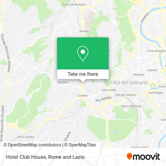 Hotel Club House map
