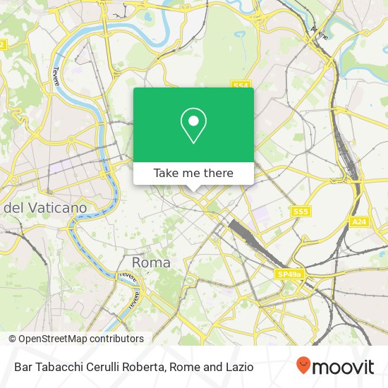 Bar Tabacchi Cerulli Roberta map