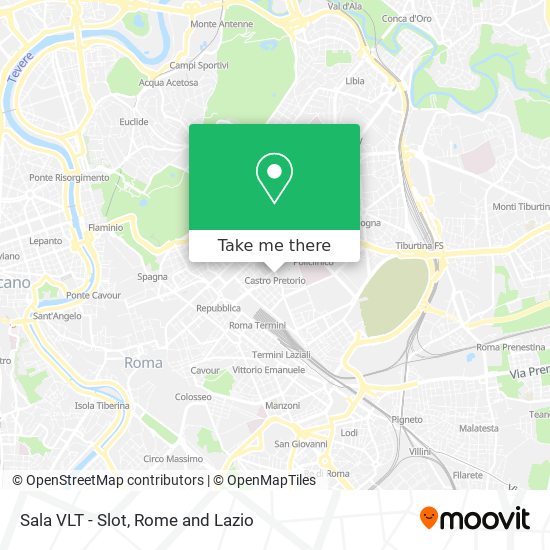Sala VLT - Slot map