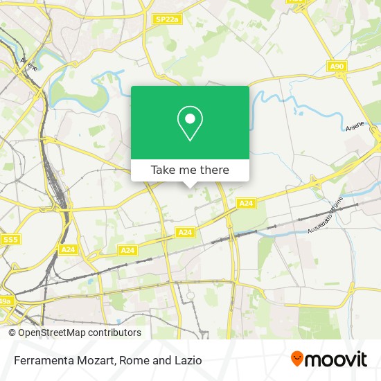 Ferramenta Mozart map