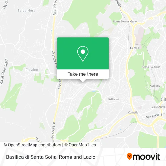 Basilica of Saint Sophia map