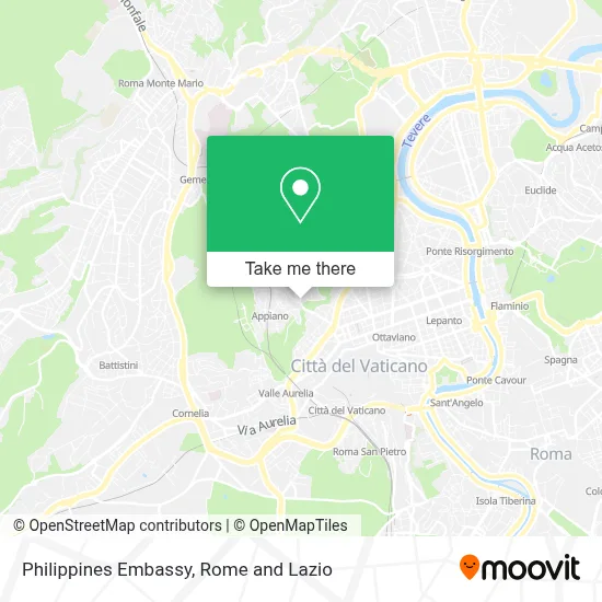 Philippines Embassy map