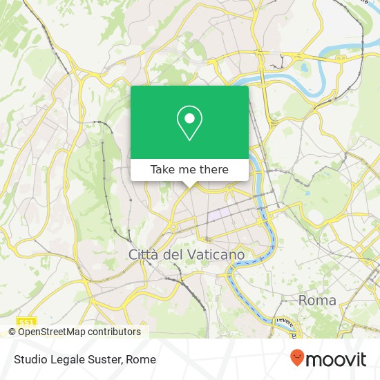 Studio Legale Suster map