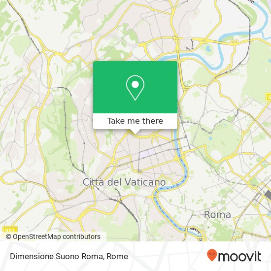 Dimensione Suono Roma map