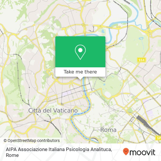 AIPA Associazione Italiana Psicologia Analituca map