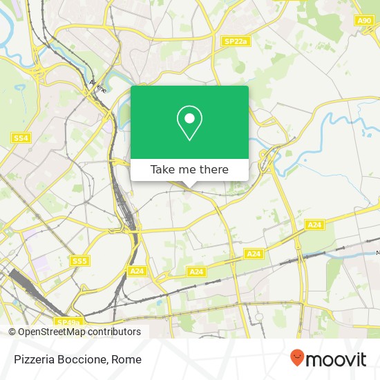 Pizzeria Boccione map