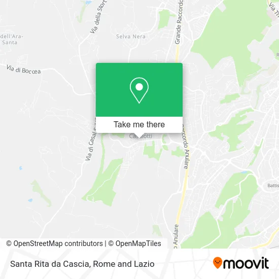 Santa Rita da Cascia map