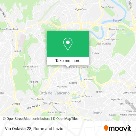 Oslavia Street 28 map