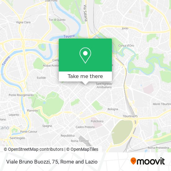 Viale Bruno Buozzi, 75 map