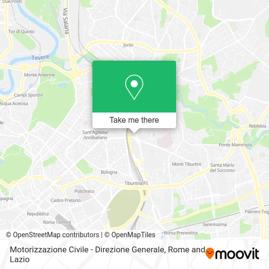 Civil Motorization - General Directorate map