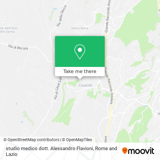 studio medico dott. Alessandro Flavioni map