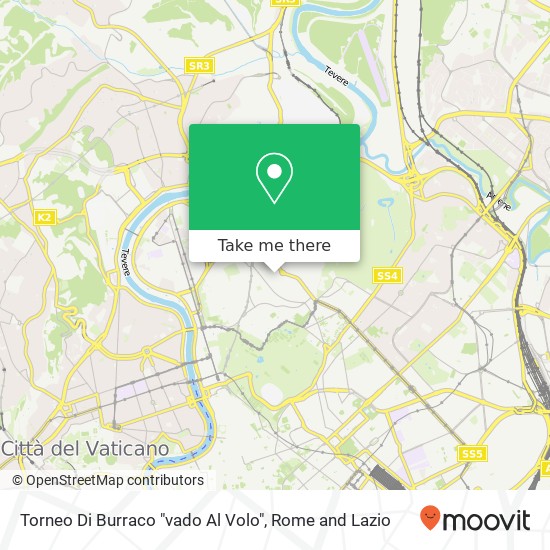 Torneo Di Burraco "vado Al Volo" map