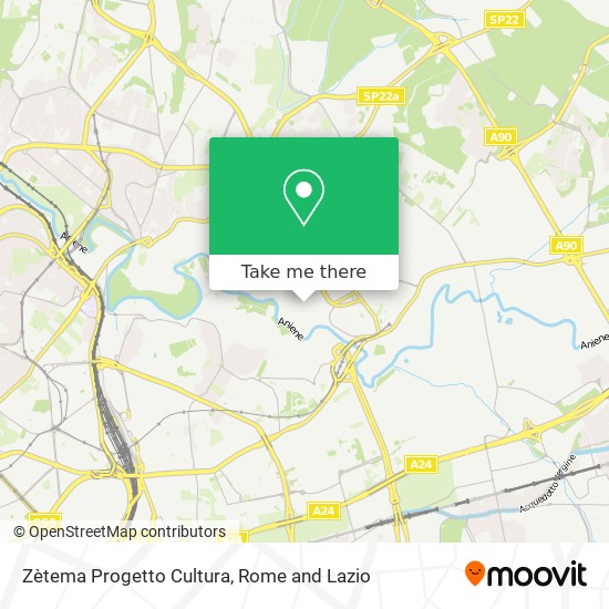 Zètema Progetto Cultura map