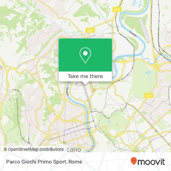 Parco Giochi Primo Sport map